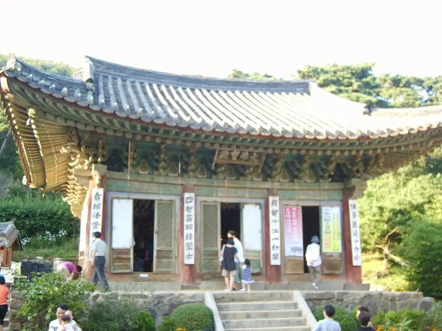 La carte Jeondeungsa