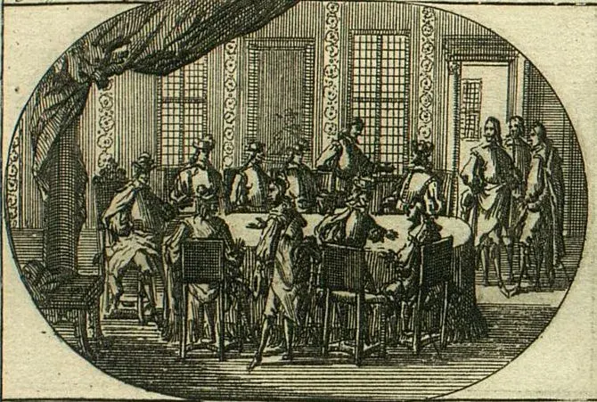 La carte Conseil des Indes