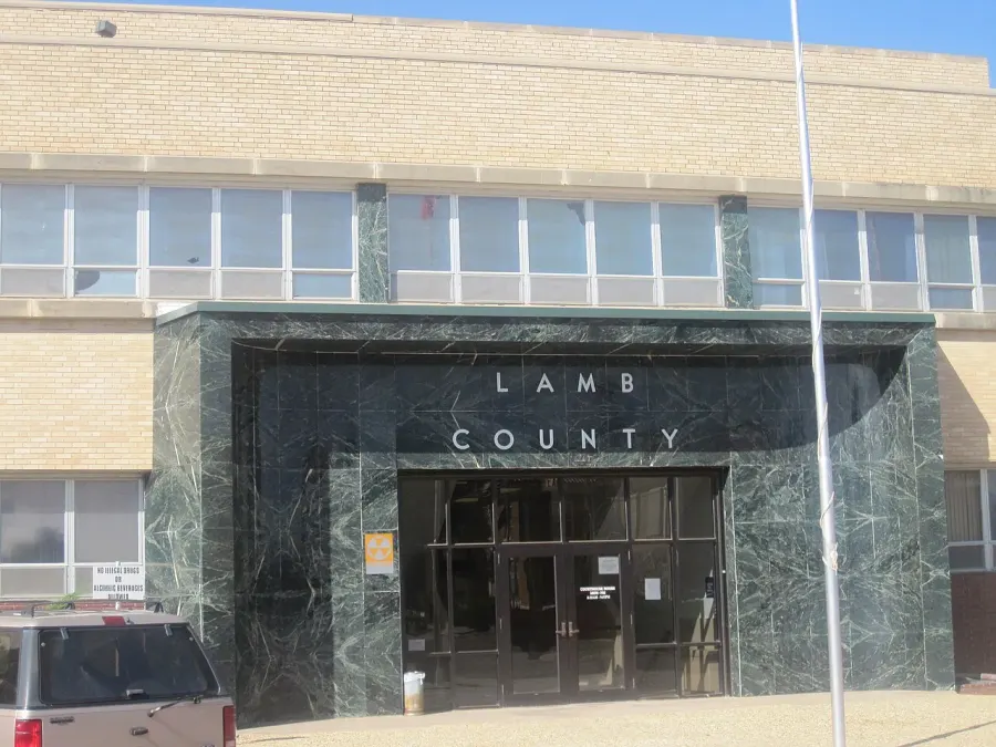 The Lamb County, Texas card