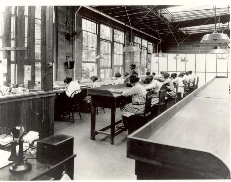 La carte Radium Girls