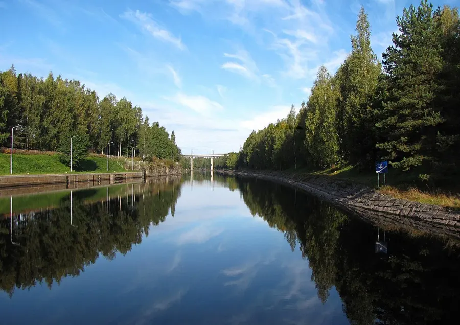 The Saimaa Canal card