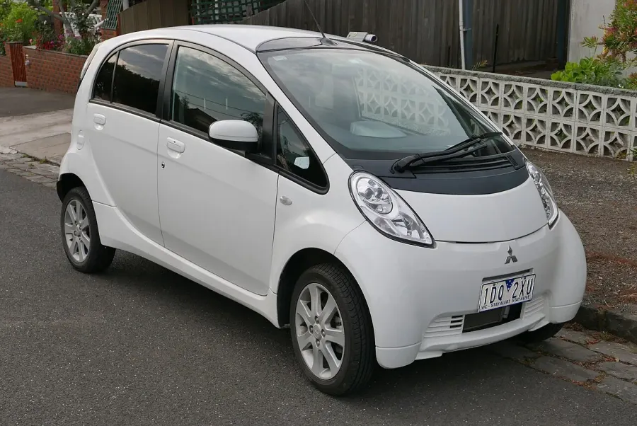 La carte Mitsubishi i MiEV