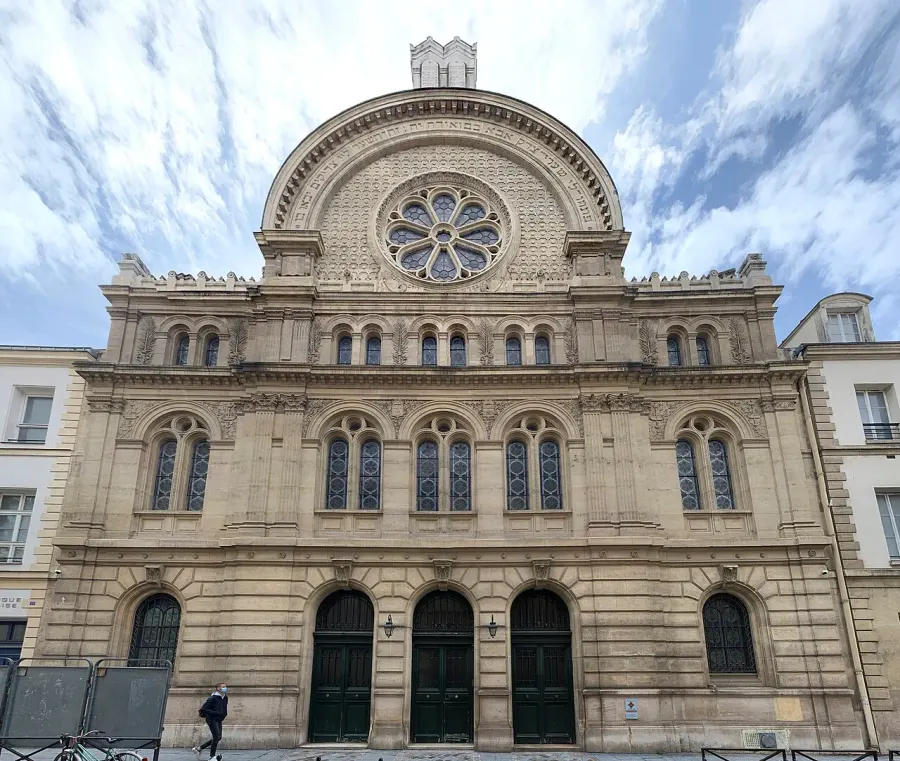 La carte Synagogue de la rue des Tournelles