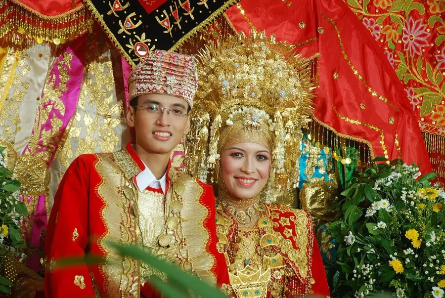 La carte Minangkabaus