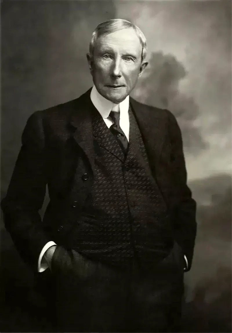 The Rockefeller family card