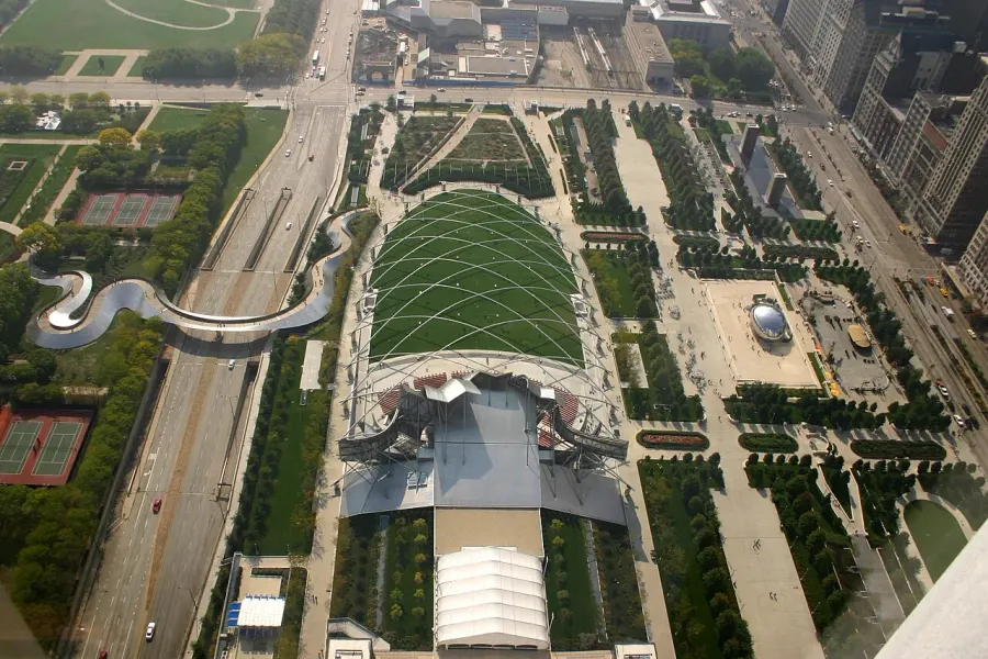 La carte Millennium Park