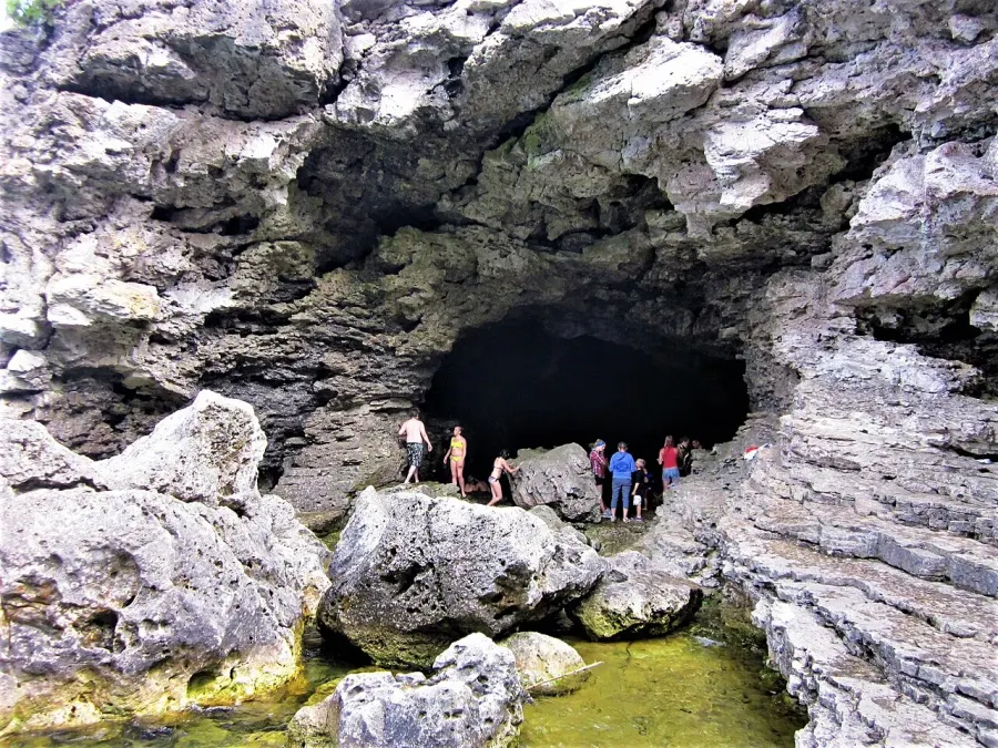 La carte Grotte ornementale