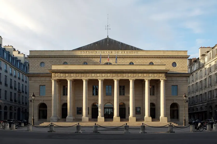 La carte Théâtre de l'Odéon
