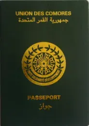 La carte Affaire de la vente de passeports comoriens