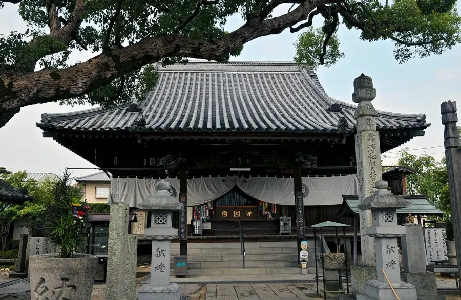 La carte Ichinomiya-ji