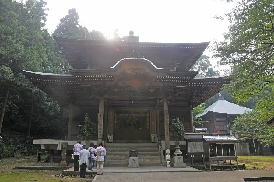 La carte Sankaku-ji