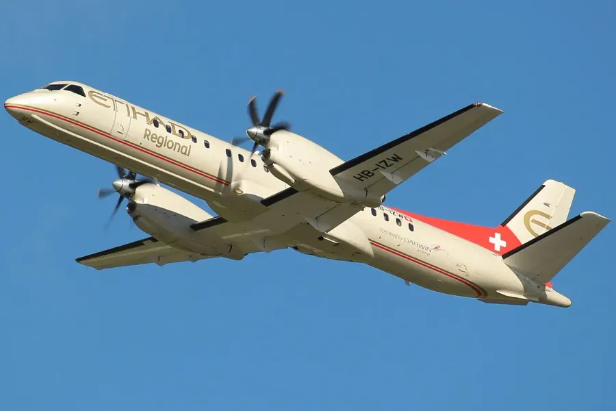 La carte Saab 2000