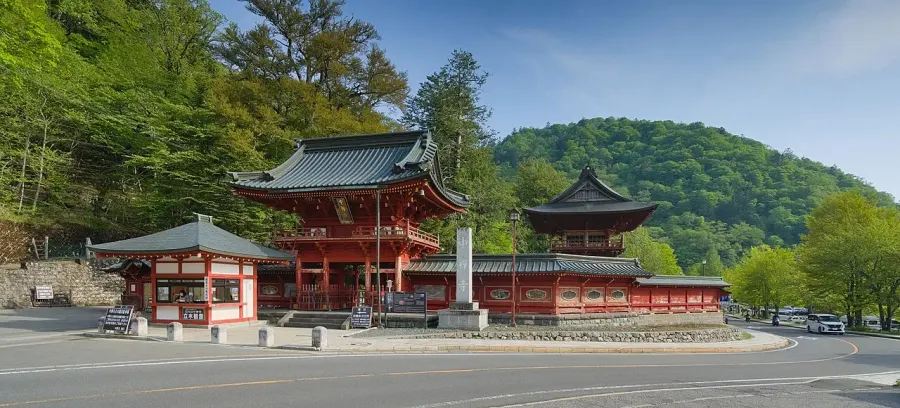 La carte Chūzen-ji