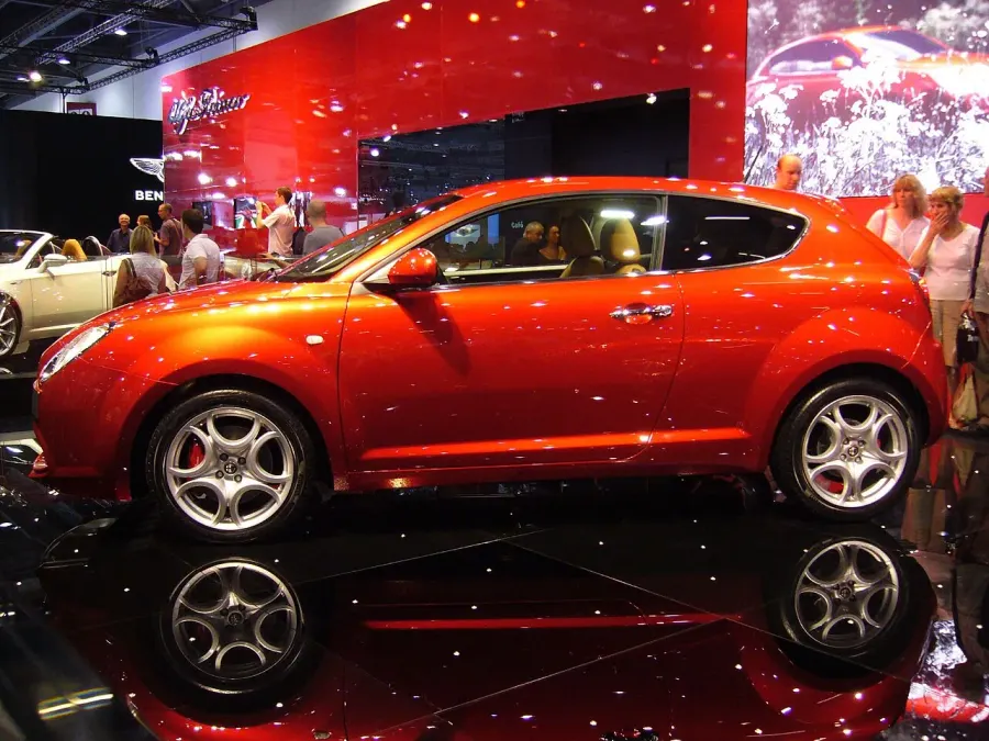 La carte Alfa Romeo MiTo