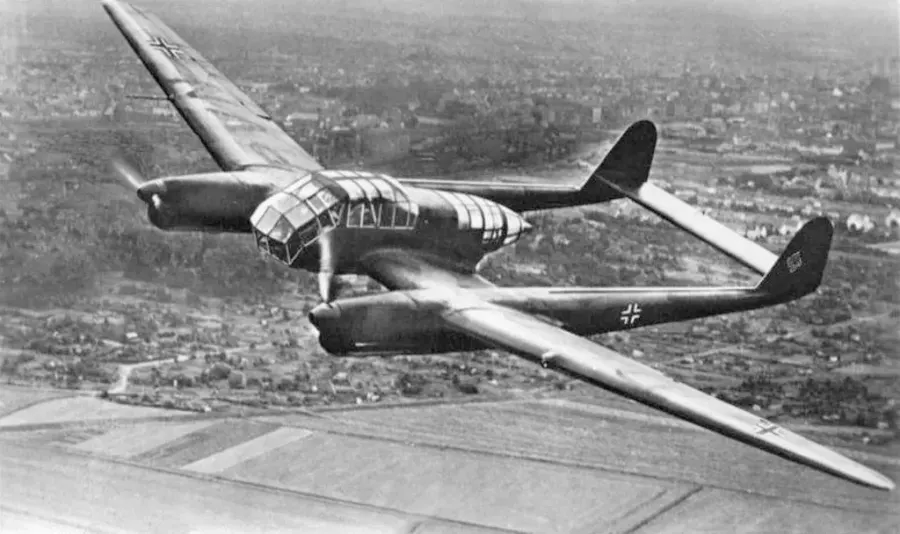 La carte Focke-Wulf Fw 189