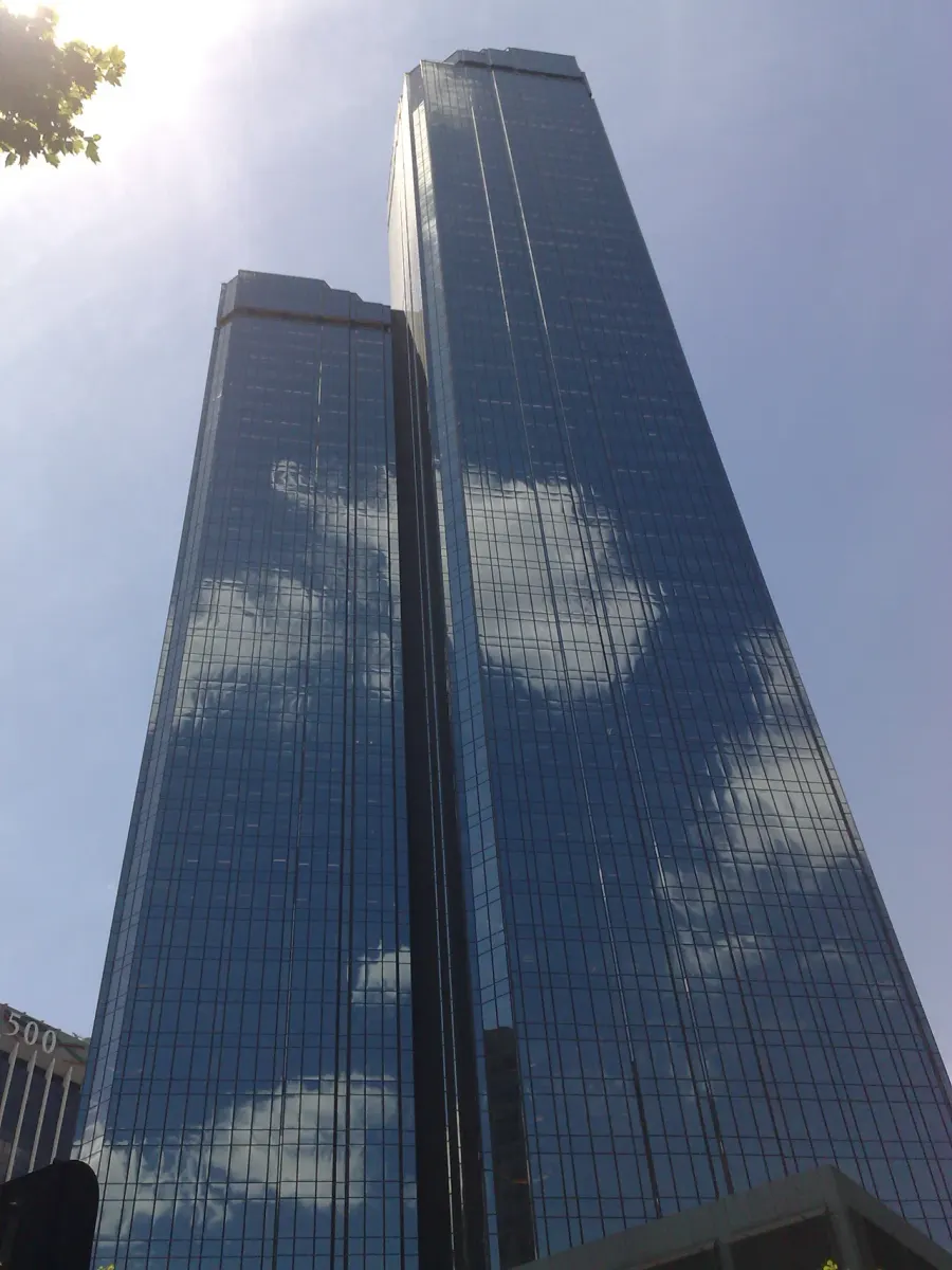 The Rialto Towers card