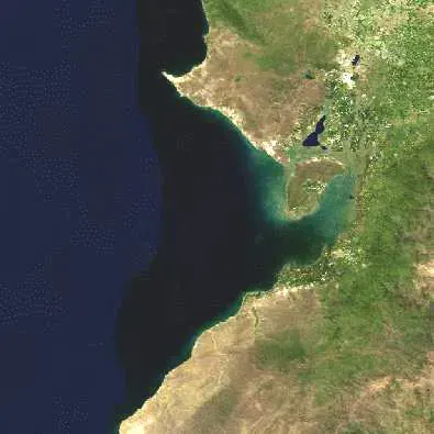 La carte Golfe de Guayaquil