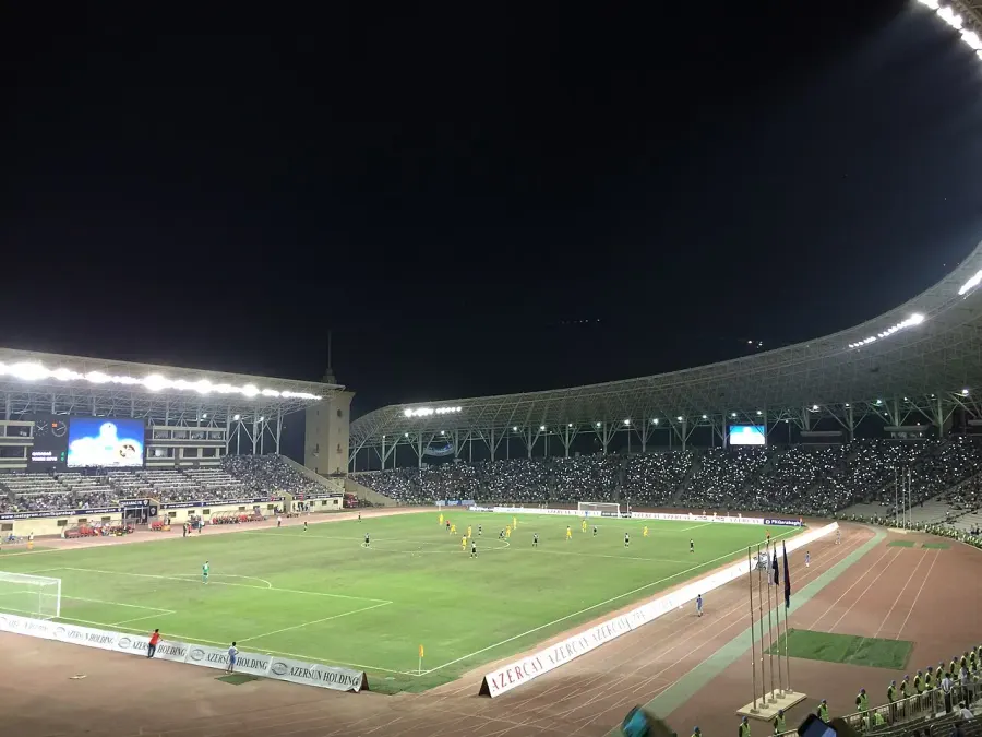 The Tofiq Bahramov Republican Stadium card