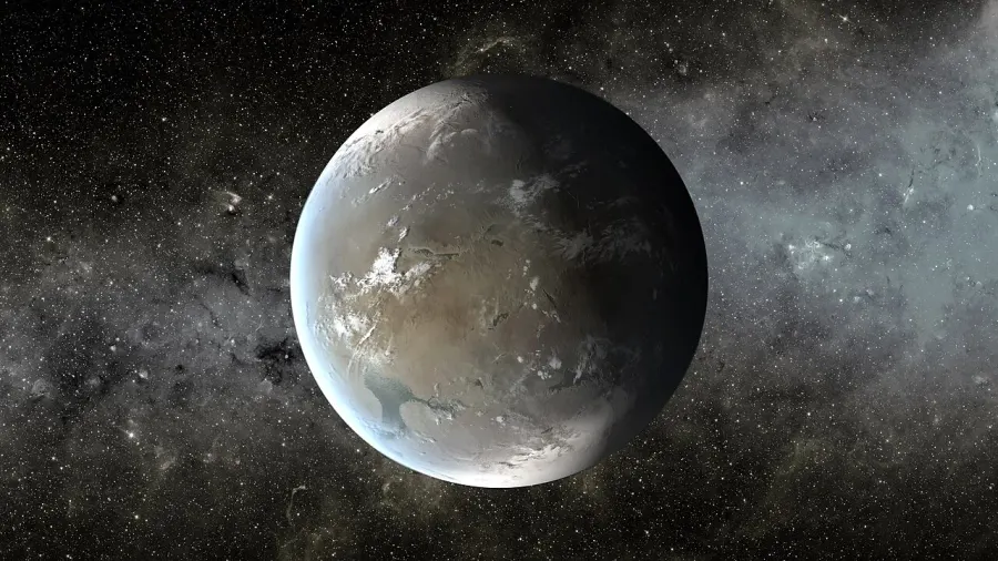 La carte Kepler-62 f