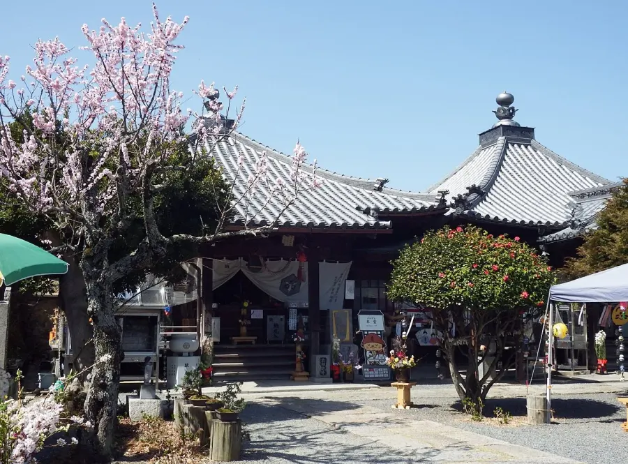 La carte Shusshaka-ji