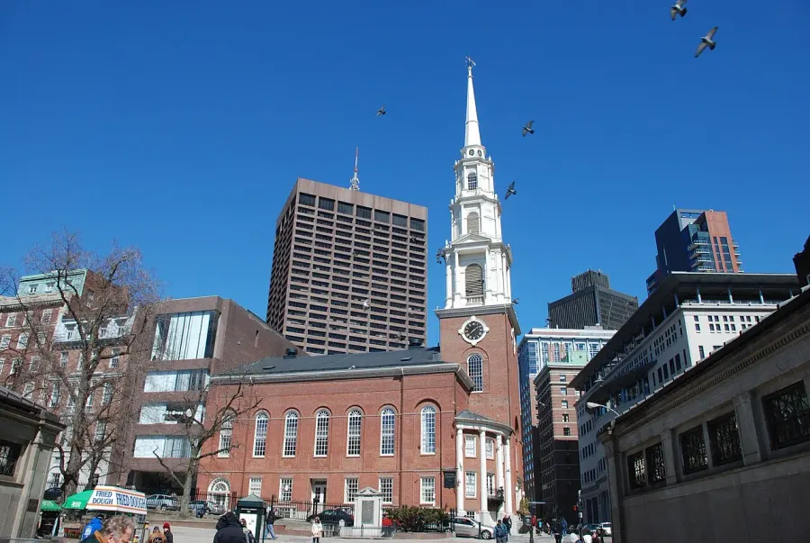 La carte Park Street Church