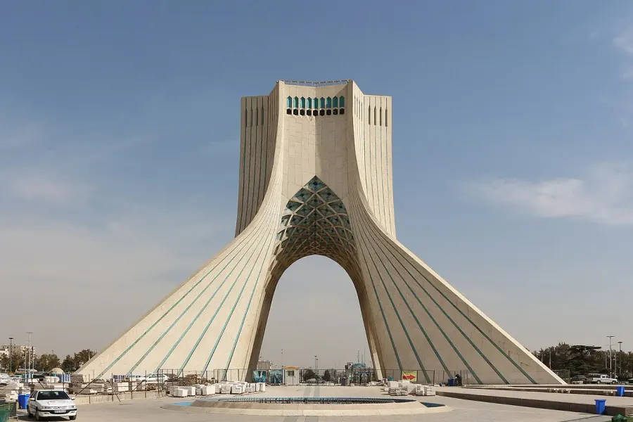 The Azadi Tower card