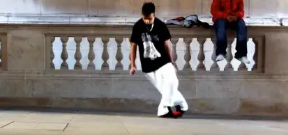 The Crip Walk card