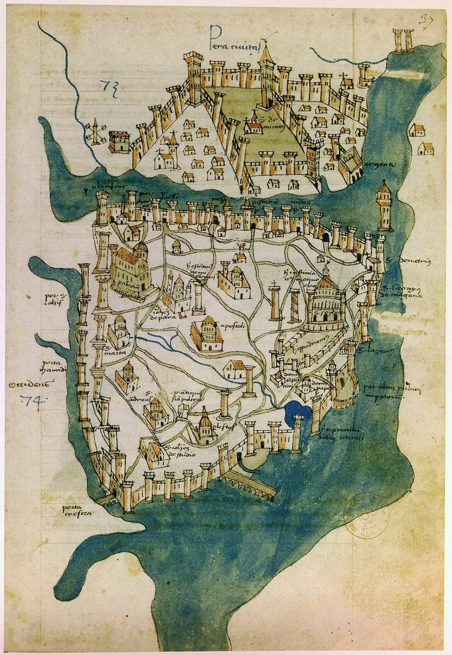 The Cristoforo Buondelmonti card