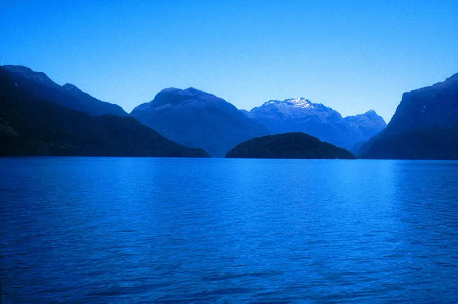 La carte Lac Te Anau