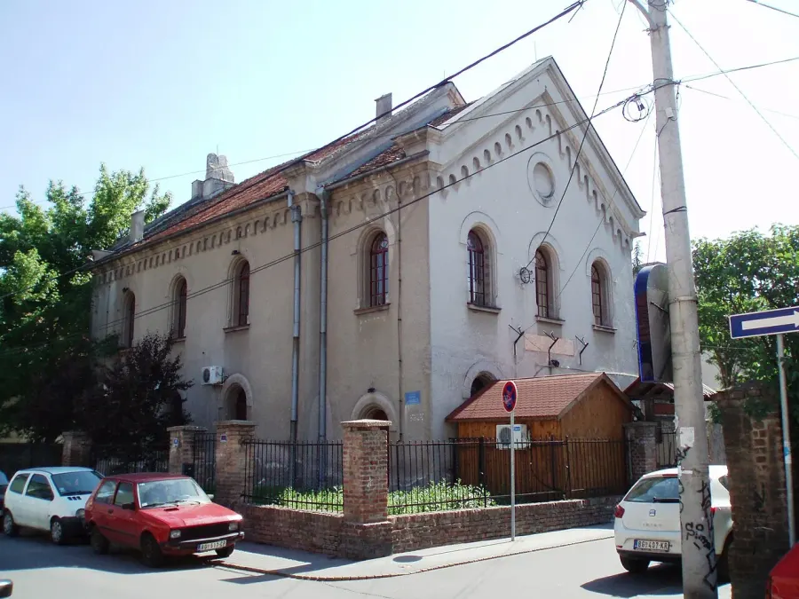 The Synagogue de Zemun card