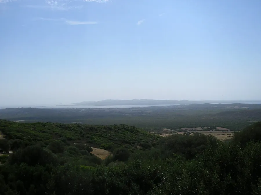 La carte Île de Sant'Antioco