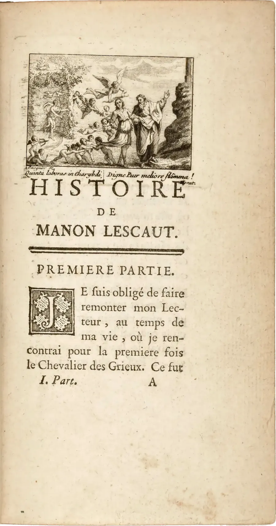 The Manon Lescaut card
