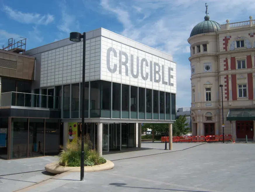 La carte Crucible Theatre