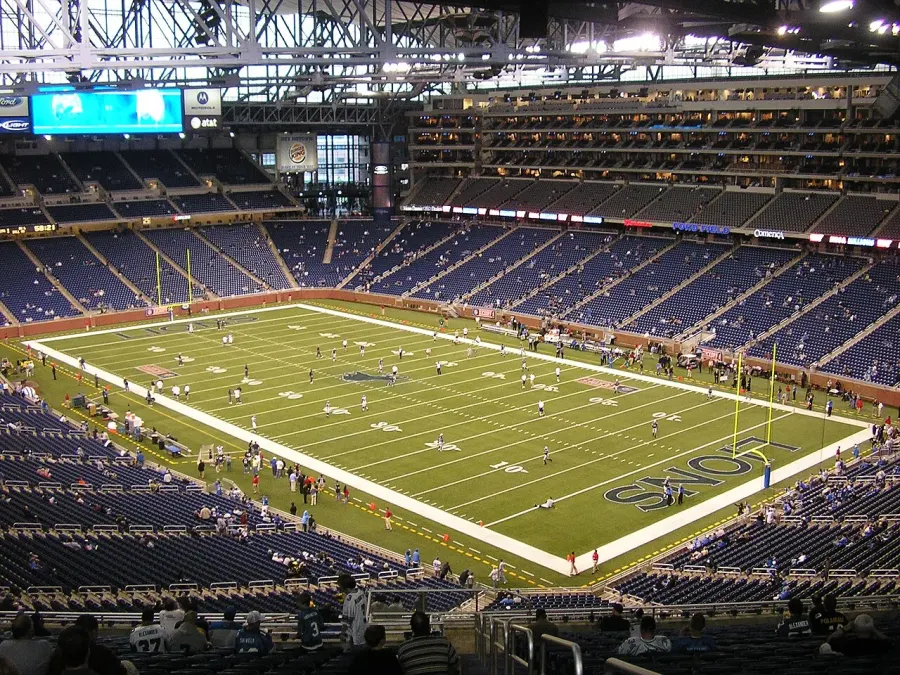 La carte Ford Field