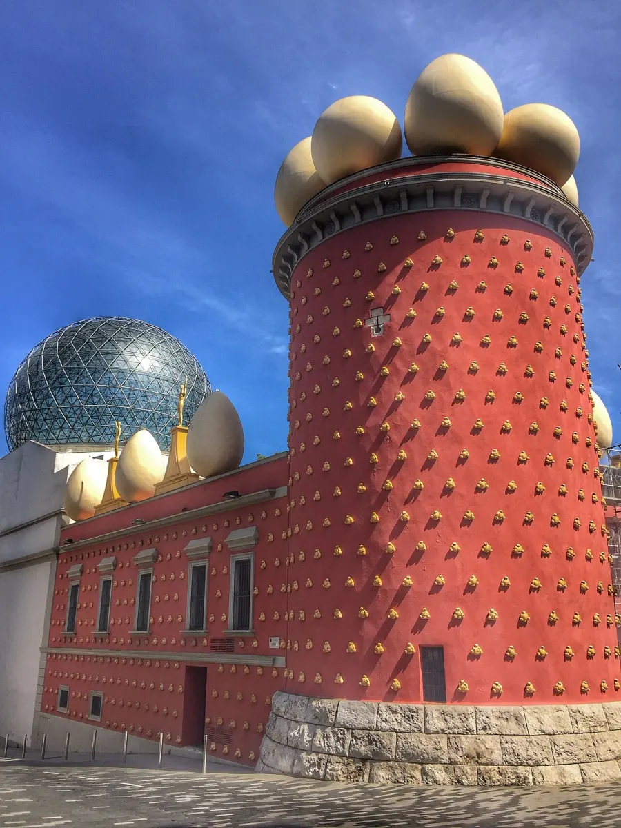 La carte Théâtre-musée Dalí