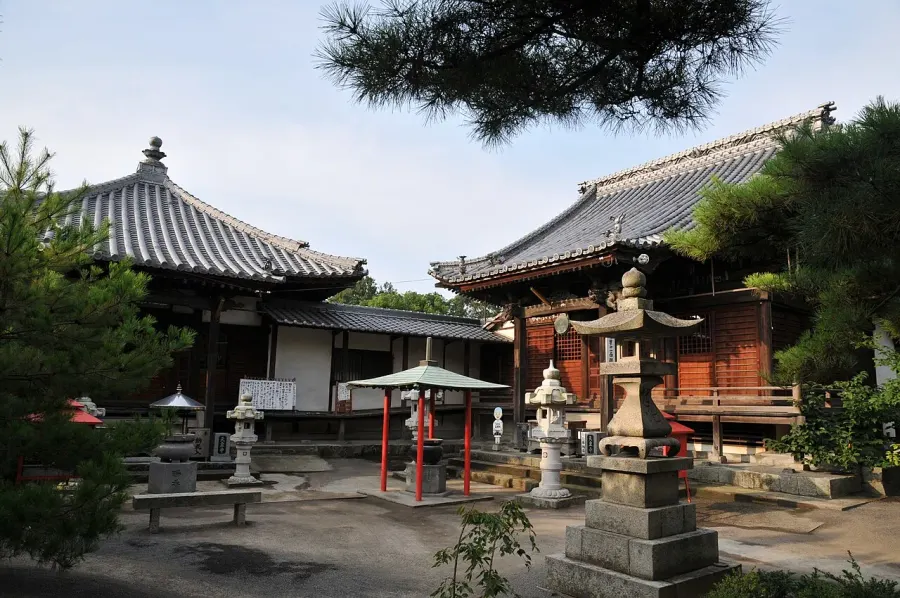 La carte Tennō-ji