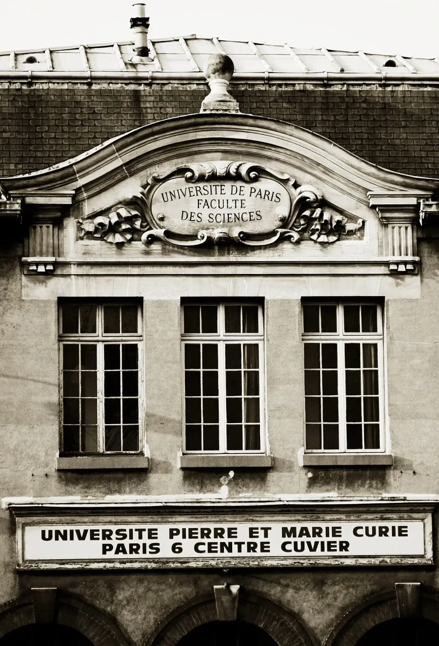 La carte Université Pierre-et-Marie-Curie