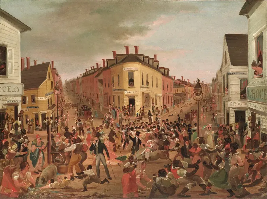 The Five Points, Manhattan card