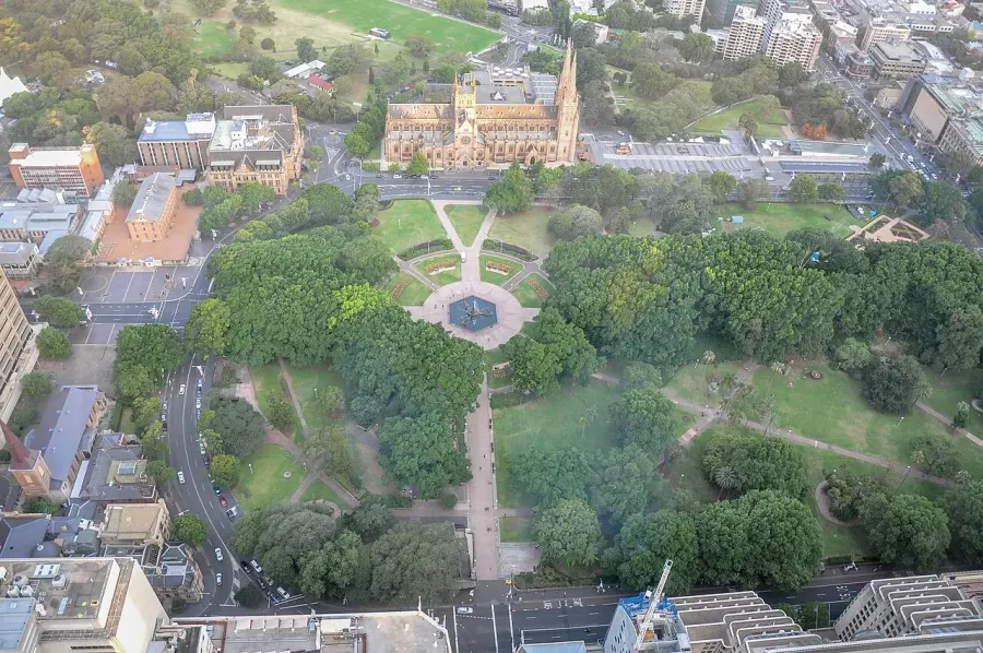 The Hyde Park, Sydney card
