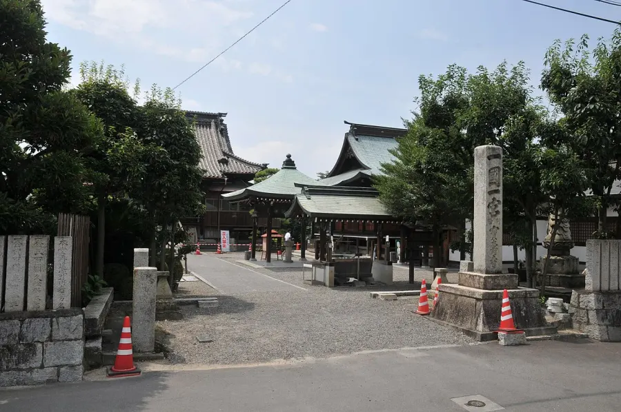 La carte Hōju-ji
