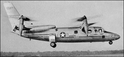 The Curtiss-Wright X-19 card