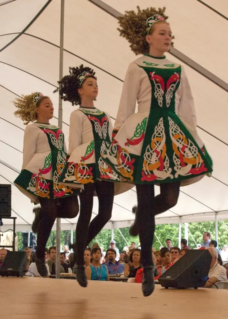 The Irish dance card
