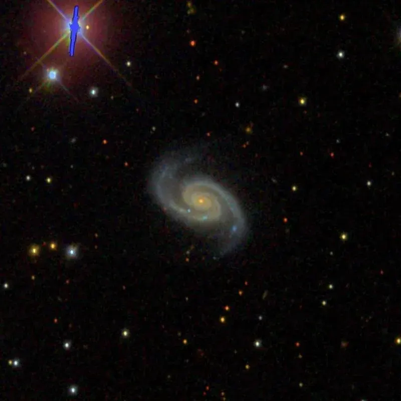La carte NGC 6560