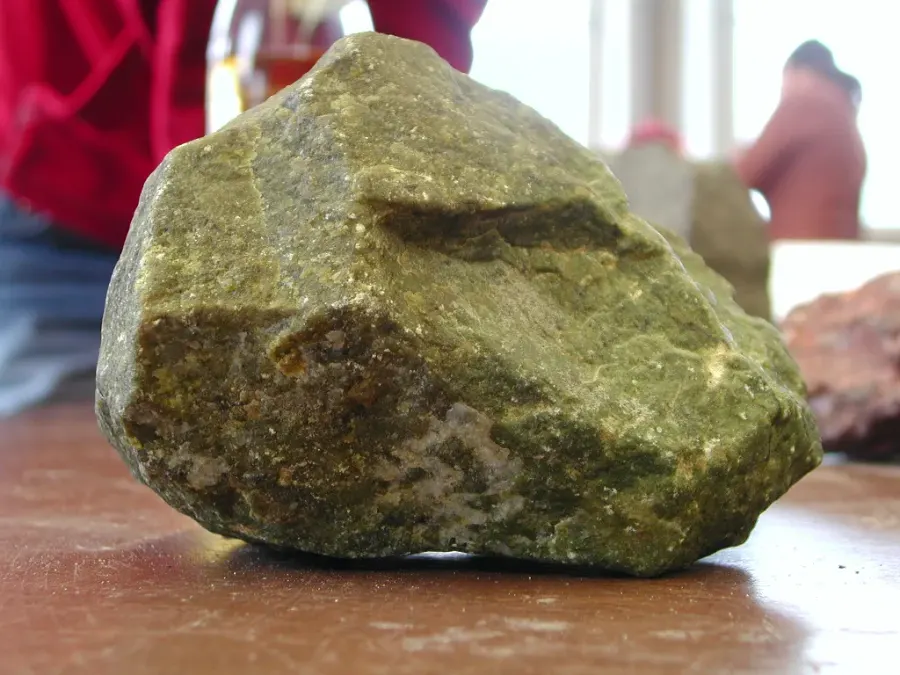 La carte Dunite
