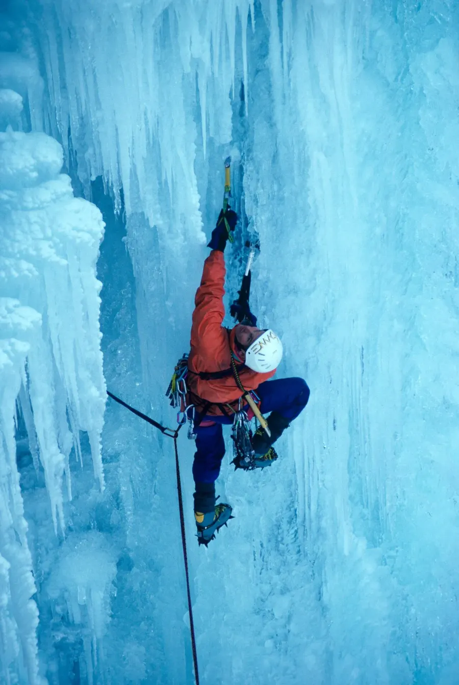 The Ice climbing card
