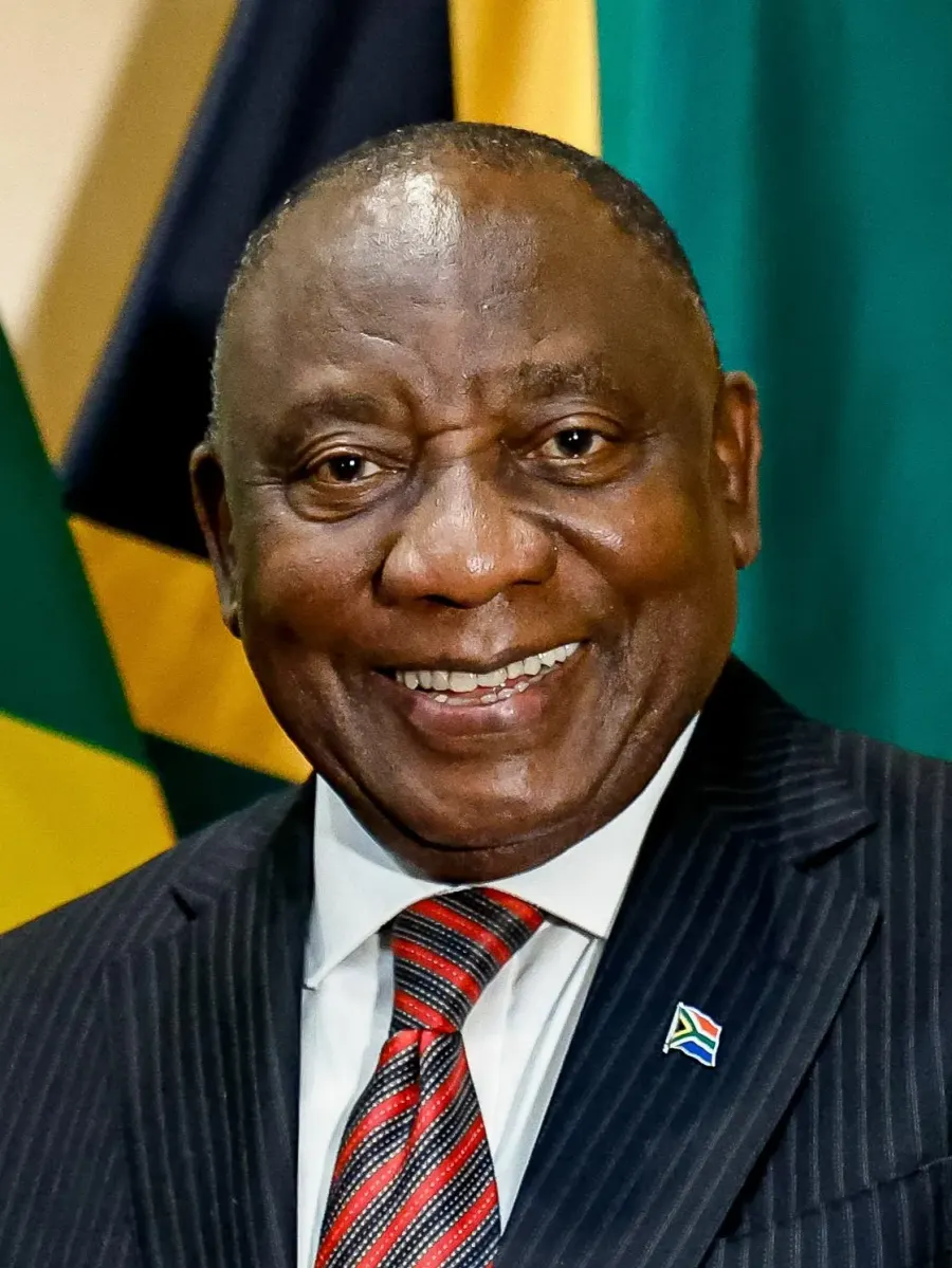La carte Cyril Ramaphosa