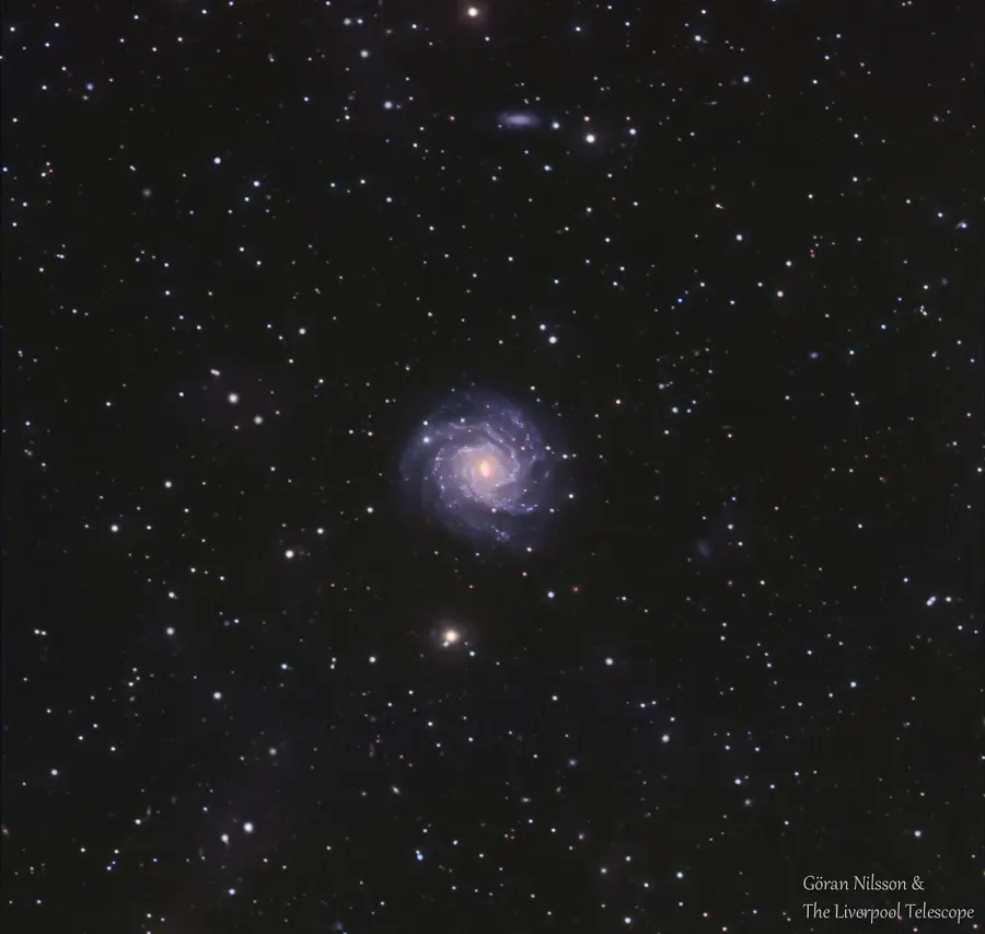 La carte NGC 7015