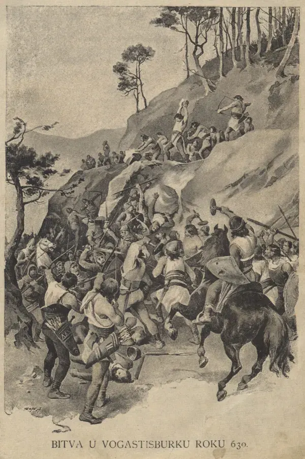 The Battle of Wogastisburg card