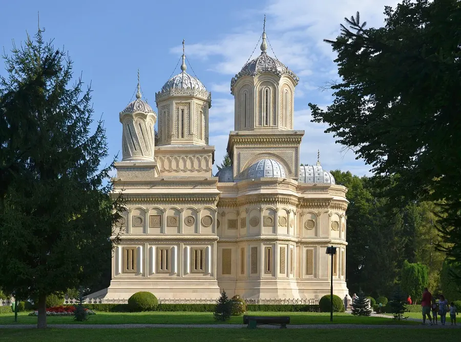 La carte Monastère de Curtea de Argeș
