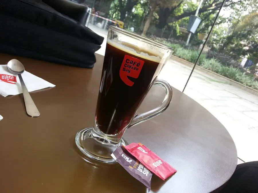 The Caffè americano card